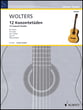 12 Concert Etudes, Op. 41 Guitar and Fretted sheet music cover